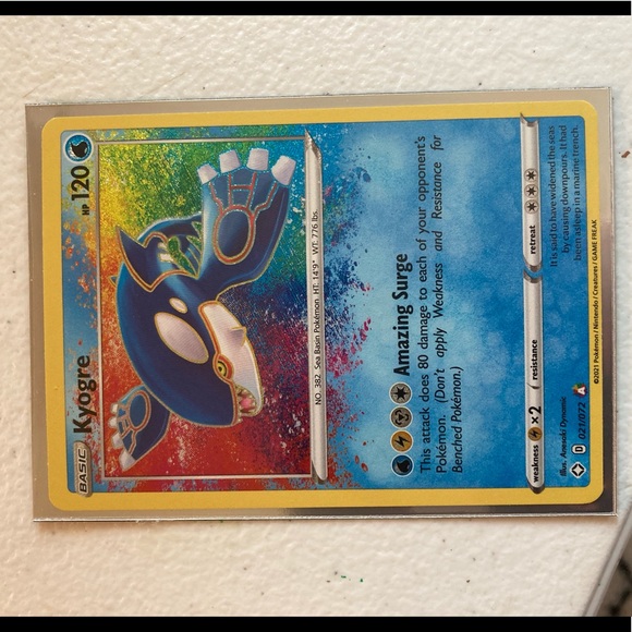 MINT/NM Amazing Rare Kyoger Pokémon shining